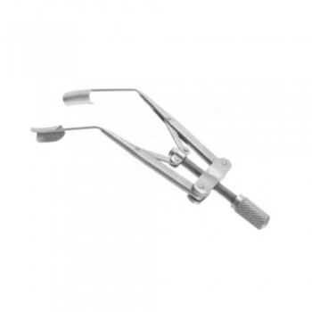 Lieberman Eye Speculum Adjustable - Solid Blades Stainless Steel, Blade Size 10 mm
